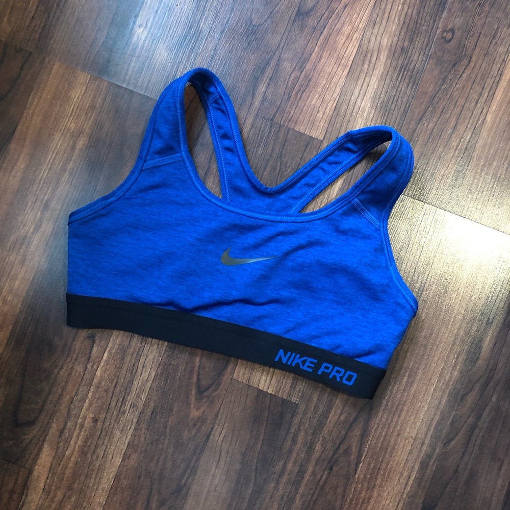 Blue Nike Sportsbra